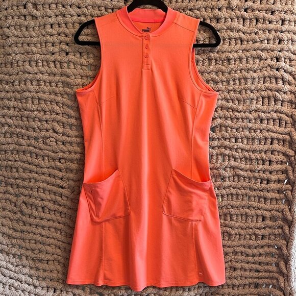 Puma Woman's Coral Farley Dress Size Medium - Picture 1 of 8